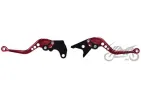 LEVER SET, BRAKE+CLUTCH FOR SUZUKI DL650 RED
