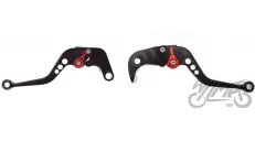 LEVER SET, CNC ADJUSTABLE FOR SUZUKI GSXR BLACK