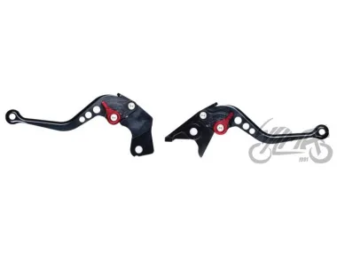 LEVER SET, CLUTCH+BRAKE CNC BLACK FOR SUZUKI SV650