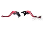 LEVER SET, BRAKE+CLUTCH FOR SUZUKI SV650S RED