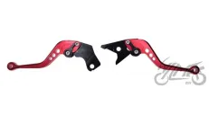 LEVER SET, BRAKE+CLUTCH FOR SUZUKI SV650S RED