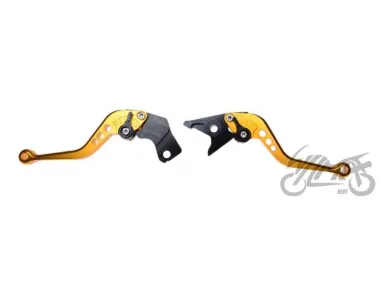 LEVER SET, BRAKE+CLUTCH FOR SUZUKI SV650S YELLOW
