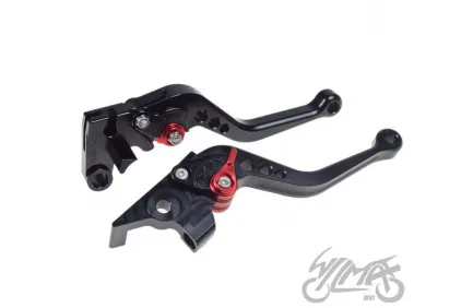 LEVER SET, BRAKE+CLUTCH ADJUSTABLE FOR YAMAHA BLACK