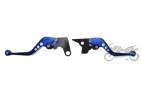 LEVER SET, BRAKE+CLUTCH ADJUSTABLE FOR YAMAHA BLUE