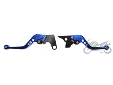 LEVER SET, BRAKE+CLUTCH ADJUSTABLE FOR YAMAHA BLUE