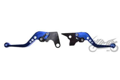LEVER SET, BRAKE+CLUTCH ADJUSTABLE FOR YAMAHA BLUE