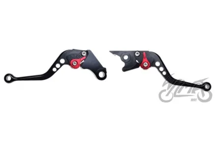 LEVER SET, CLUTCH+BRAKE CNC BLACK FOR HONDA