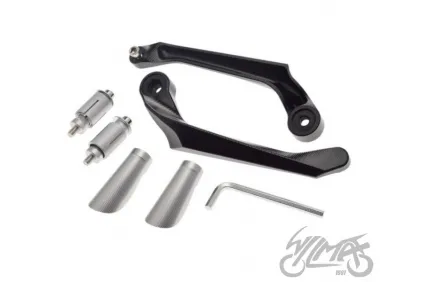 HANDLEBAR GRIPS GUARD BAR SET FOR BMW S1000R S1000RR C400X C400GT SILVER