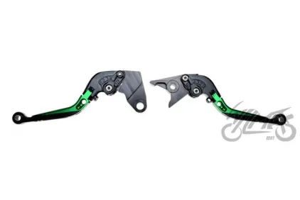 STABDŽIŲ IR SANKABOS RANKENĖLIŲ ATSILENKIANČIŲ CNC KOMPLEKTAS KAWASAKI ŽALIA
