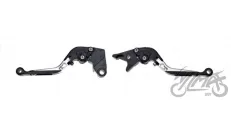 LEVER SET, CLUTCH + BRAKE CNC FOLDABLE FOR KAWASAKI SILVER