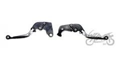 LEVER SET, CLUTCH + BRAKE CNC FOLDABLE FOR KAWASAKI SILVER