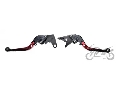 LEVER SET, CLUTCH + BRAKE CNC FOLDABLE FOR YAMAHA RED