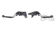 LEVER SET, CLUTCH + BRAKE CNC FOLDABLE FOR YAMAHA SILVER