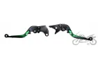 LEVER SET, CLUTCH + BRAKE CNC FOLDABLE FOR SUZUKI GREEN