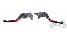 LEVER SET, CLUTCH + BRAKE CNC FOLDABLE FOR SUZUKI RED