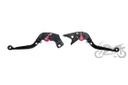LEVER SET, CLUTCH + BRAKE CNC FOLDABLE FOR SUZUKI BLACK