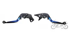 LEVER SET, CLUTCH + BRAKE CNC FOLDABLE FOR SUZUKI BLUE