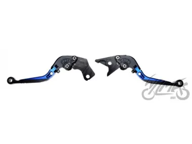 LEVER SET, CLUTCH + BRAKE CNC FOLDABLE FOR SUZUKI BLUE