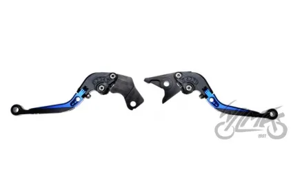 LEVER SET, CLUTCH + BRAKE CNC FOLDABLE FOR SUZUKI BLUE