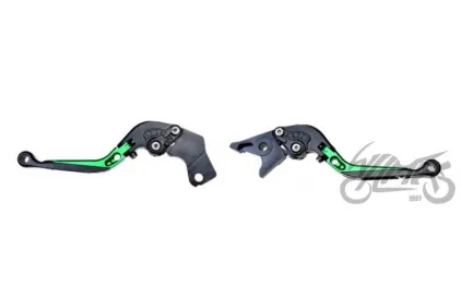 LEVER SET, CLUTCH + BRAKE CNC FOLDABLE FOR SUZUKI GREEN