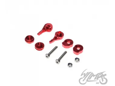 ADJUSTER KNOB, CNC AND CNCR LEVER RED