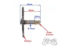 SHAFT, KICK STARTER 4T HONDA DIO