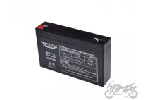 BATTERY, GEL 7Ah WM MOTOR 6 VOLT OT7-6 FOR UPS AND TOYS