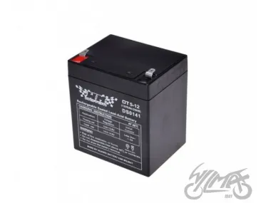 BATTERY, GEL 5Ah WM MOTOR 12 VOLT OT5-12 FOR UPS AND TOYS