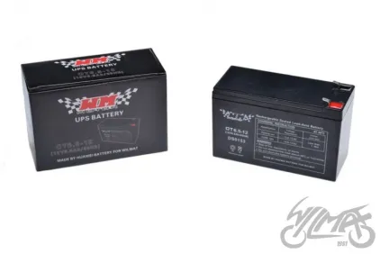 BATTERY, GEL 6.2Ah WM MOTOR 12 VOLT OT6.5-12