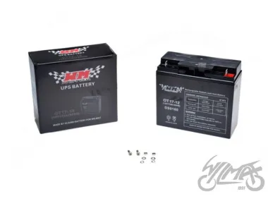 AKUMULIATORIUS, GELINIS 17Ah WM MOTOR 12V OT17-12