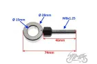 ADJUSTER, DRIVE CHAIN TENSIONER FOR DERBI SENDA SET OF 2 PCS