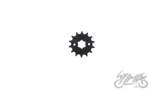 SPROCKET, DRIVE 14T 428H ENGINE 154FMI