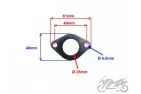 PLATE, INTAKE PIPE INSULATOR ENGINE 154FMI