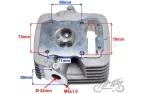 HEAD, CYLINDER FOR HONDA CBF 125