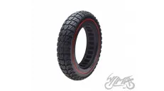 TYRE, TUBELESS SOLID RUBBER 10x2