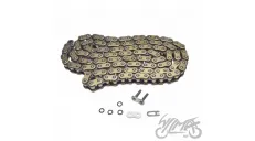 CHAIN, DRIVE IRIS 428 X-RING 124L GOLD