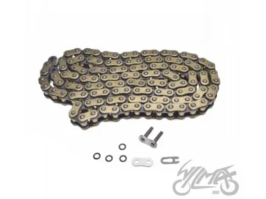 CHAIN, DRIVE IRIS 428 X-RING 124L GOLD