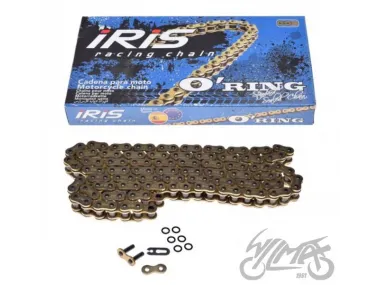 CHAIN, DRIVE IRIS 520 O-RING 122L GOLD