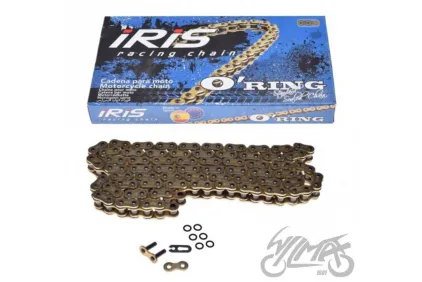 CHAIN, DRIVE IRIS 520 O-RING 122L GOLD