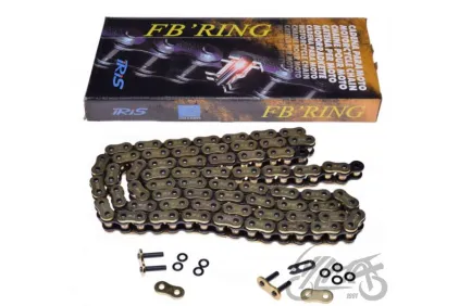 CHAIN, DRIVE IRIS 525 FB 112L GOLD