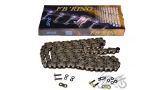 CHAIN, DRIVE IRIS 525 FB 116L GOLD