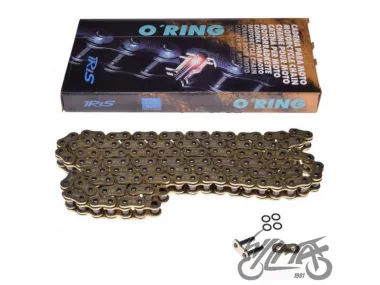 CHAIN, DRIVE IRIS 525 O-RING 124L GOLD