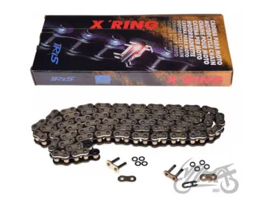 CHAIN, DRIVE IRIS 525 X-RING 108L GOLD