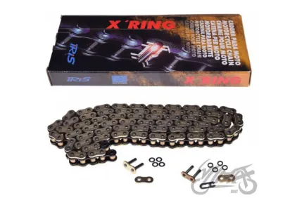 CHAIN, DRIVE IRIS 525 X-RING 108L GOLD