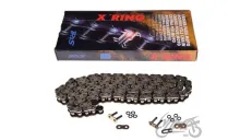 CHAIN, DRIVE IRIS 525 X-RING 124L GOLD