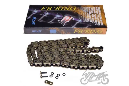 CHAIN, DRIVE IRIS 530 FB 124L GOLD