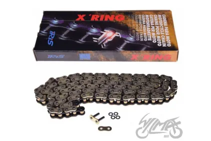 CHAIN, DRIVE IRIS 530 X-RING 124L GOLD