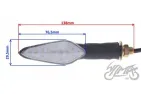 PRIEKINIŲ POSŪKIO ŽIBINTŲ KOMPLEKTAS JUNAK 126