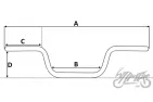 HANDLEBAR FOR JUNAK 126