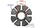 DAMPER, REAR SPROCKET RUBBER FOR JUNAK 126